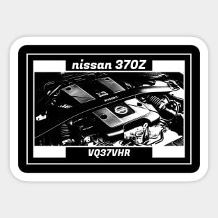 NISSAN 370Z NISMO ENGINE (Black Version) Sticker